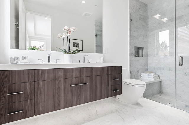 Potrero Hill Duplex contemporary-badrum