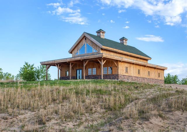 Various Barn Home Exteriors - Traditional - Exterior - other metro - by ...