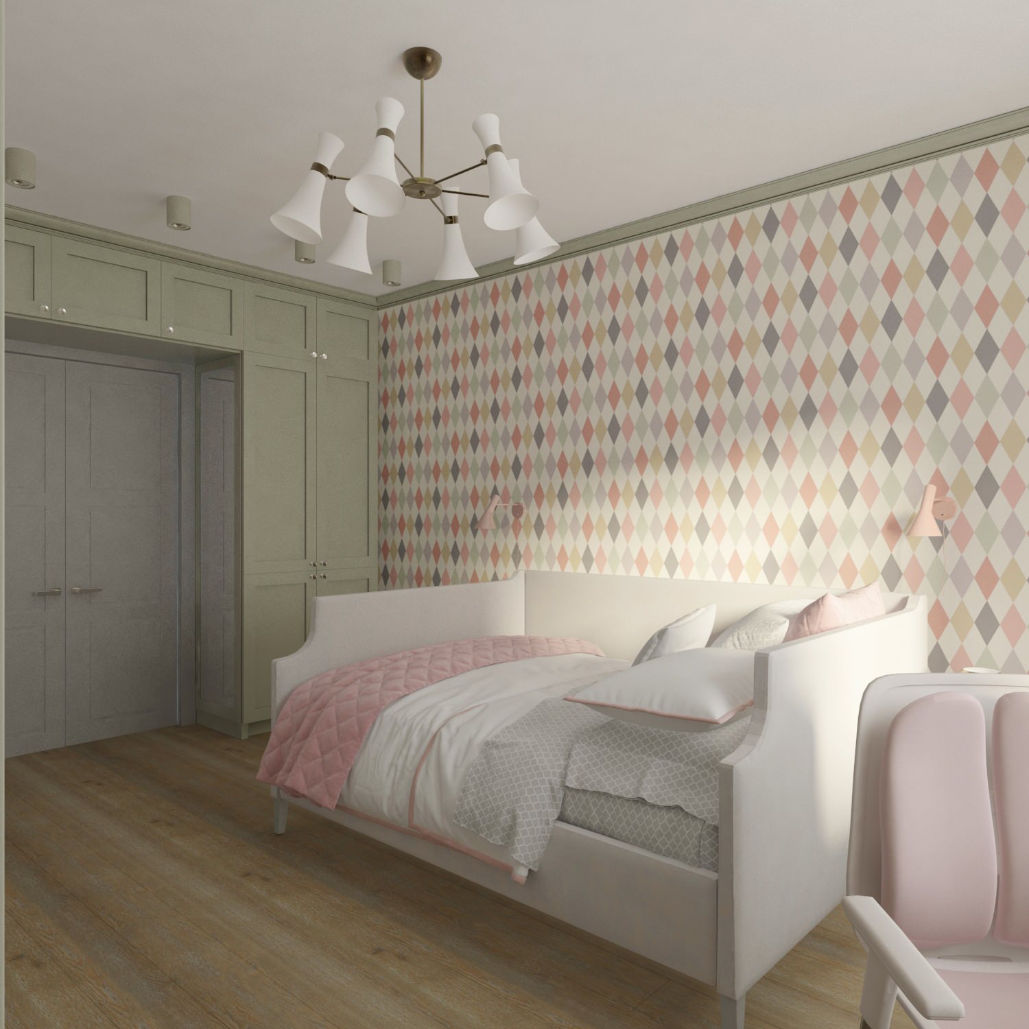 Квартира для семьи с двумя детьми в Люберцах