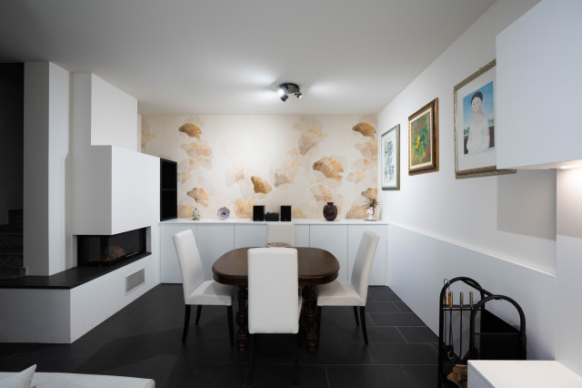 Camino e Ginko contemporary-vardagsrum