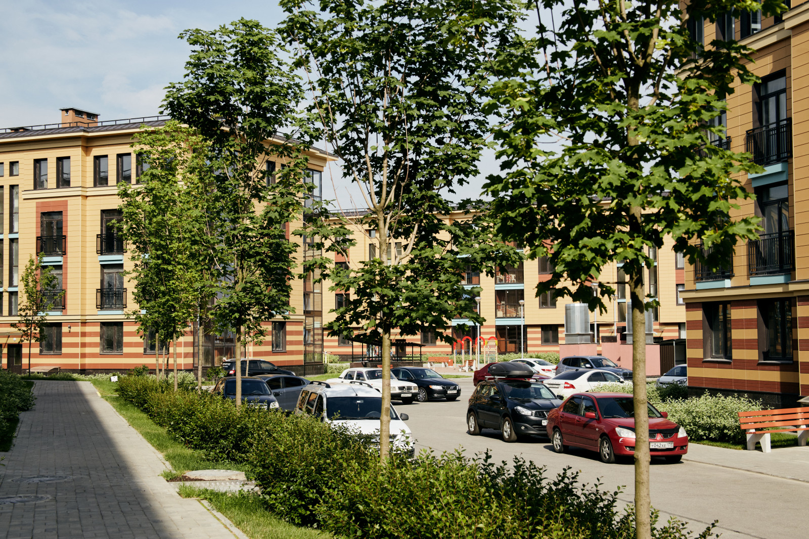 Общественное пространство ЖК "Неоклассика"