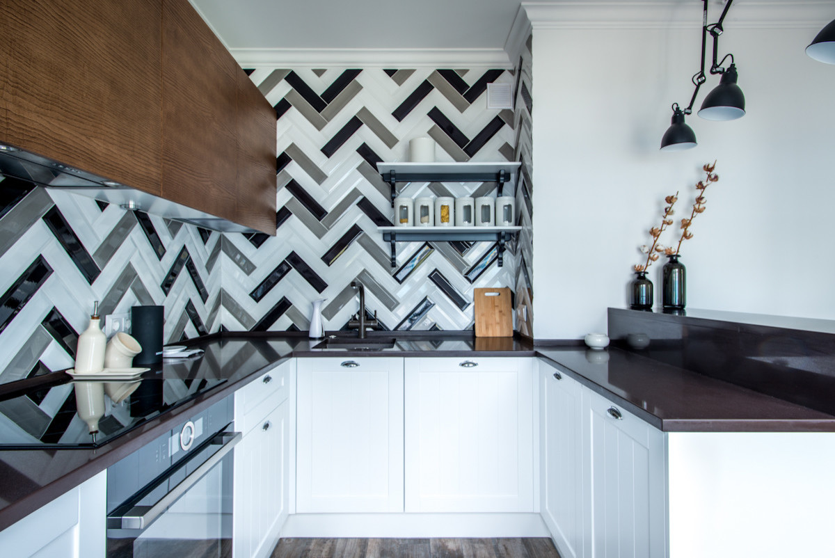 Съёмка квартиры 75м. в ЖК "Варшавское шоссе", проект Веры Шевердёнок