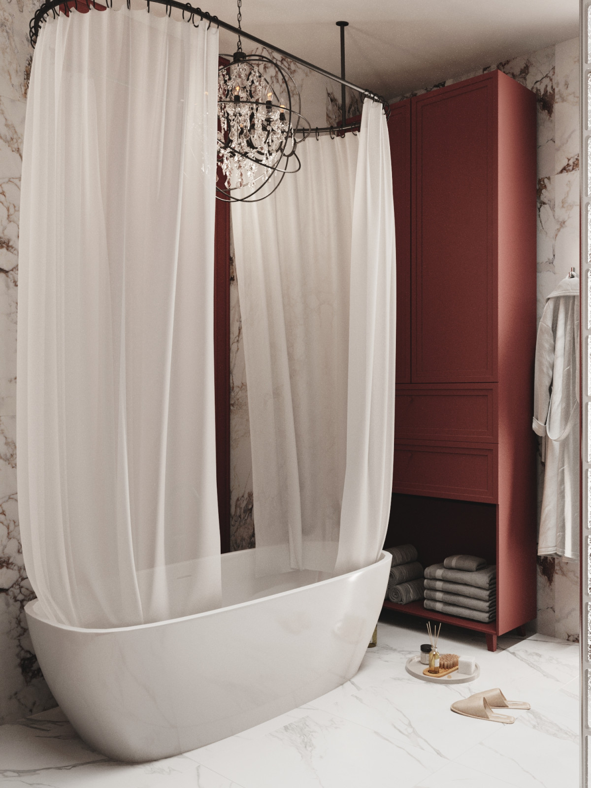 Четырехкомнатная квартира в ЖК Платинум