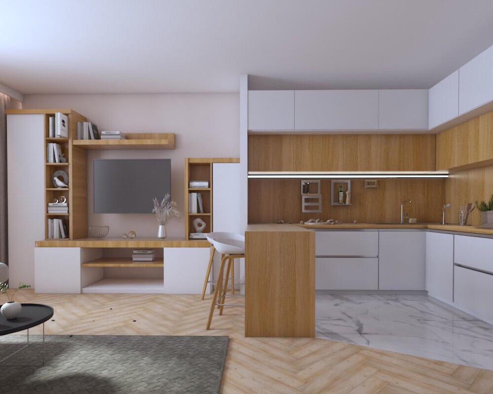 Кухня для молодой семьи, жк Летний сад