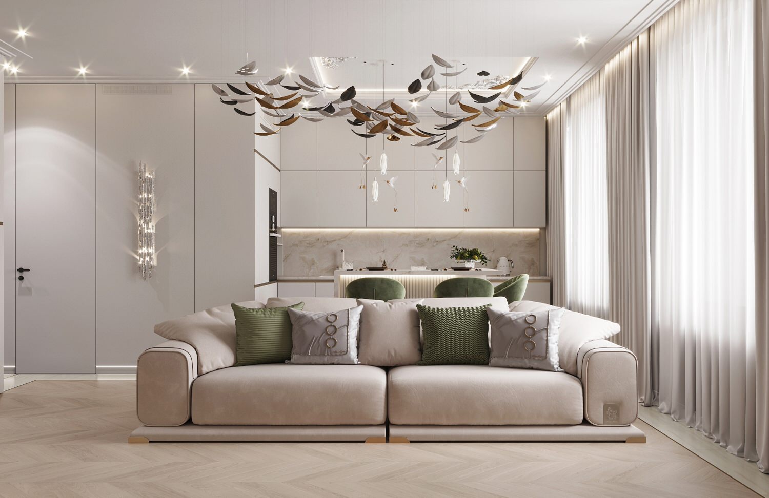 Проект квартиры 120 кв.м. 2023г.