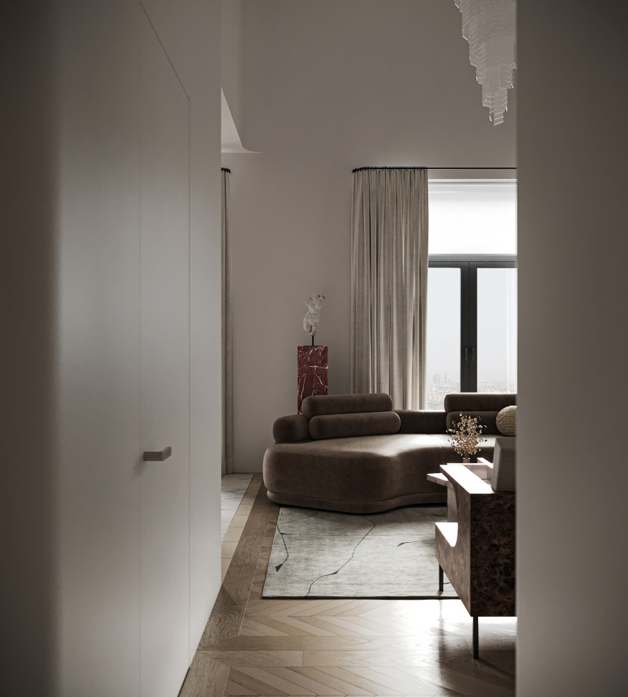 Двухуровневая квартира в Москве