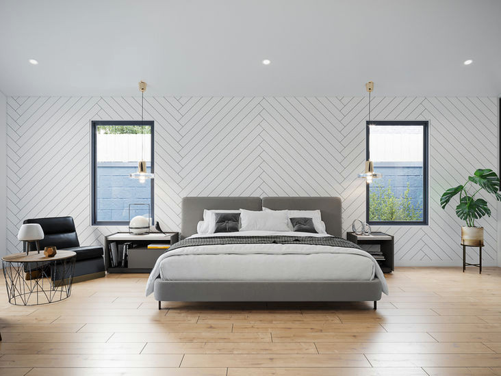 Curated visual reference: Visual Reference: Modern Master Bedroom Remodel In Beverly Hills Modern Bedroom