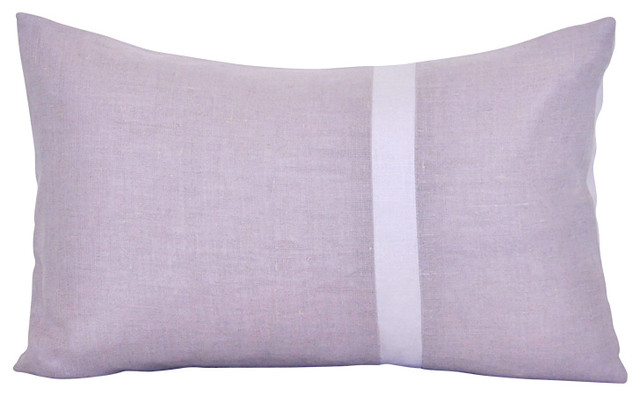 Lilac Boudoir Pillow Contemporary Decorative Pillows By