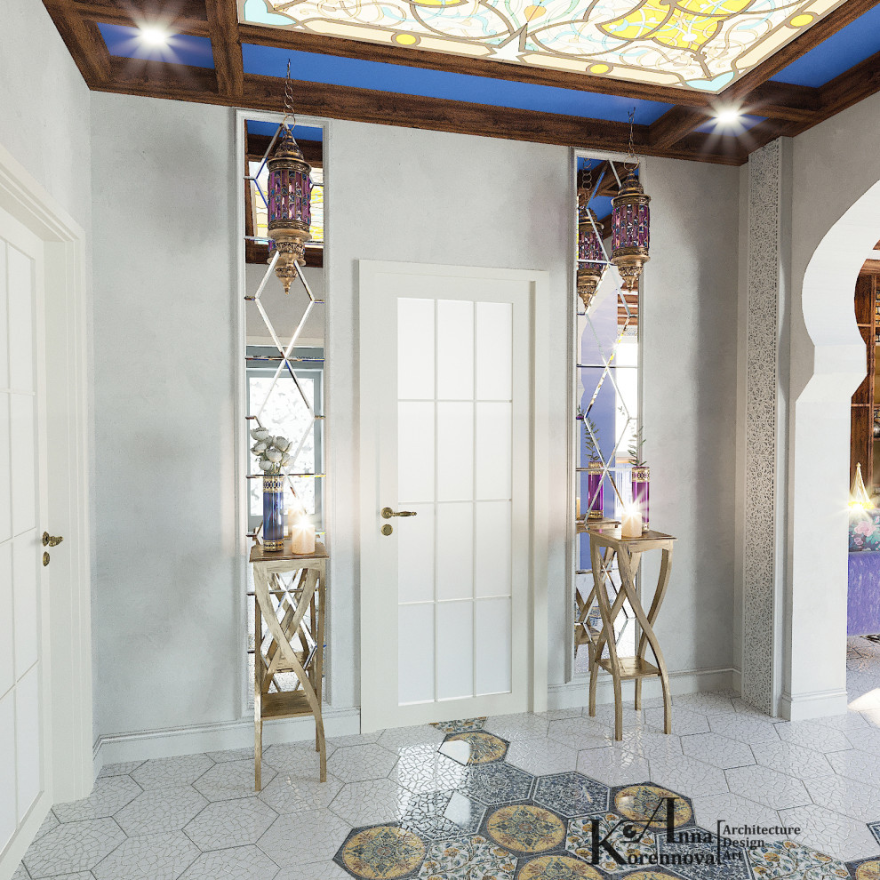 Дизайн коттеджа в марокканском стиле "Morocco dream".