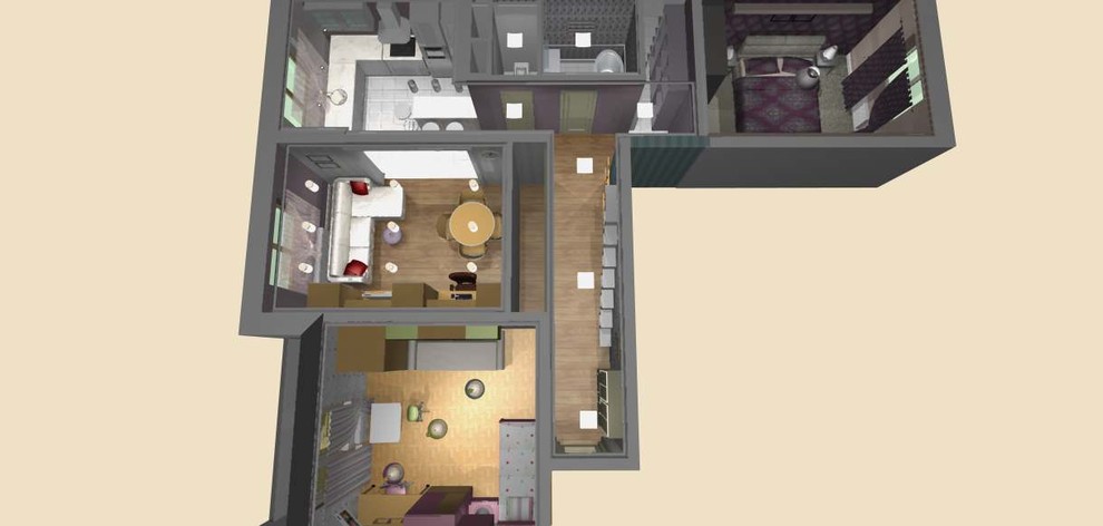 Перепланировки, находки нового решения по старой схеме.