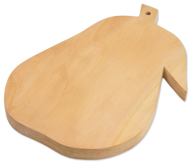 Grandmas Pear Wood Cutting Board Farmhouse Cutting Boards by