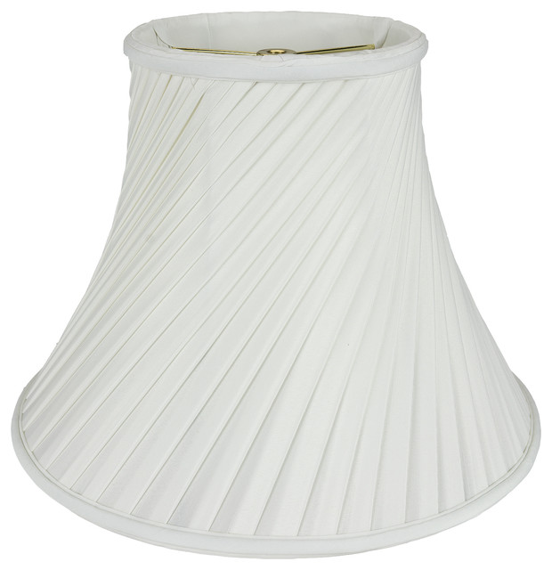 Bell Swirl Candelabra Clipon Shade Transitional Lamp Shades by