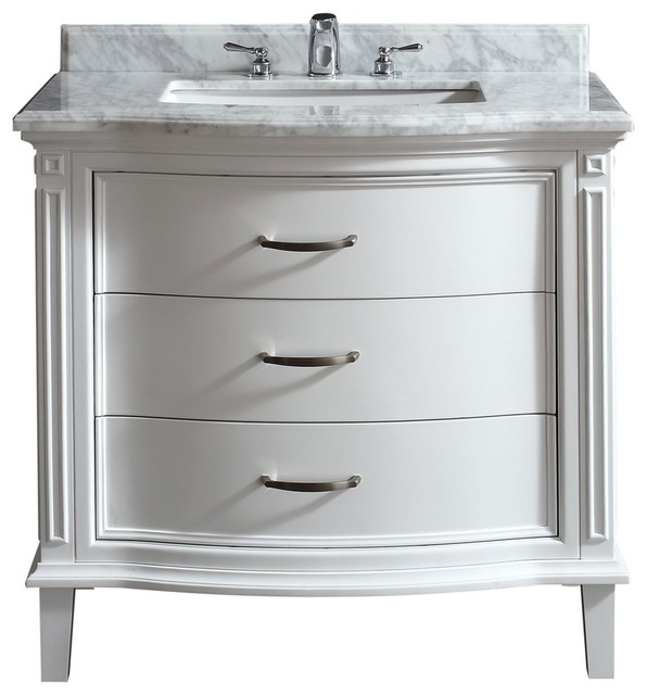 Rachel Single Vanity Traditional Bathroom Vanities And Sink