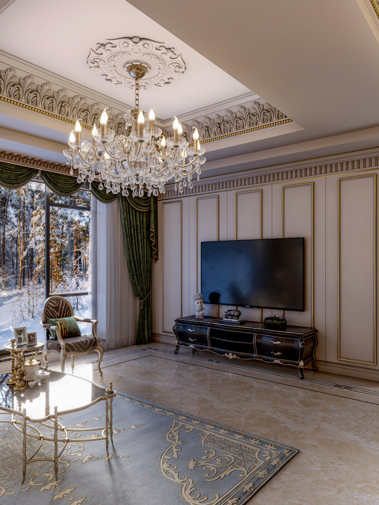 Визуализация гостинной