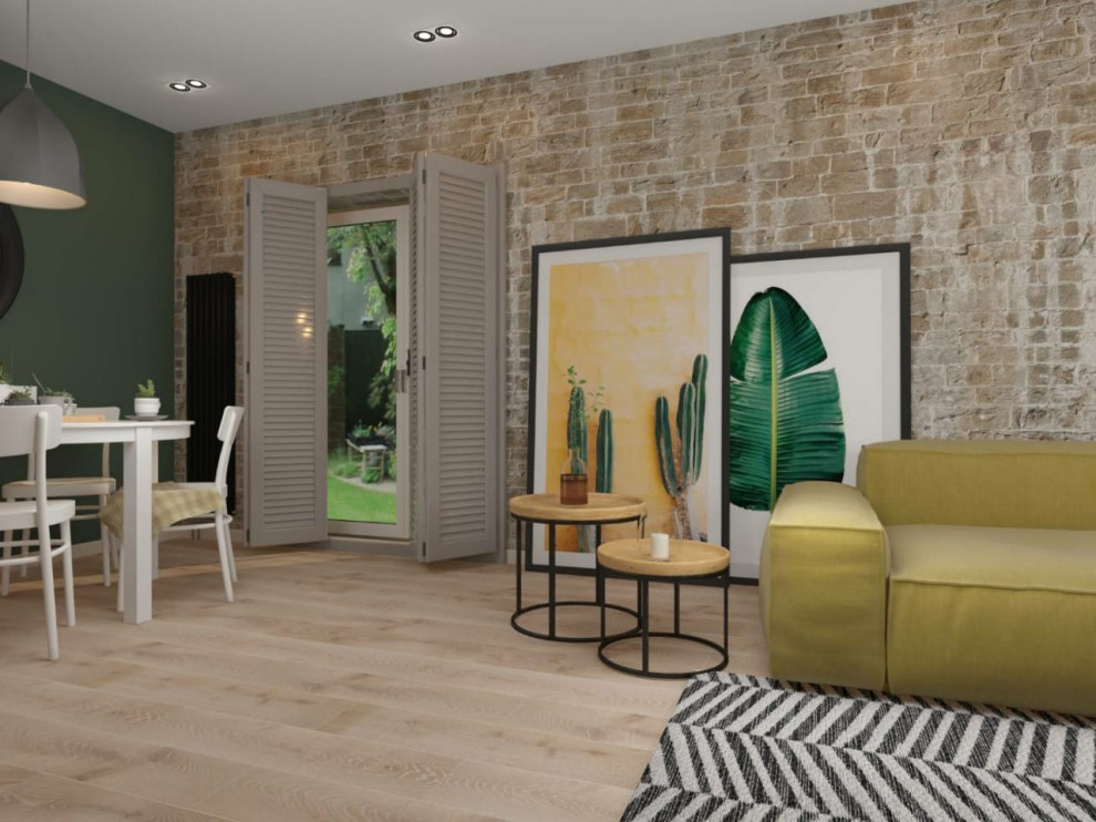 Небольшой домик в пригороде.