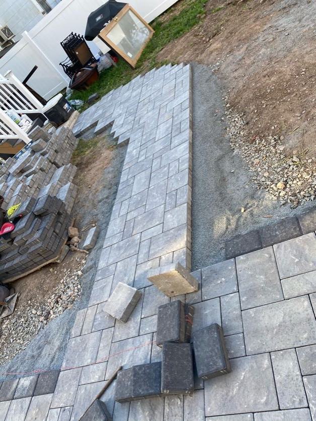 Masonry work and pavers