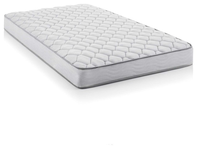 6" Thick Medium Firm Innerspring Mattress, Queen
