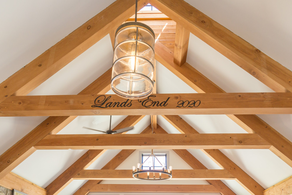 Trendy home design photo in Burlington