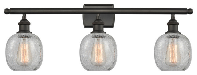 Belfast 3 Light Bath Fixture Industrial Bathroom Vanity