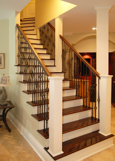 Staircase - Traditional - Basement - New York - by Home ...