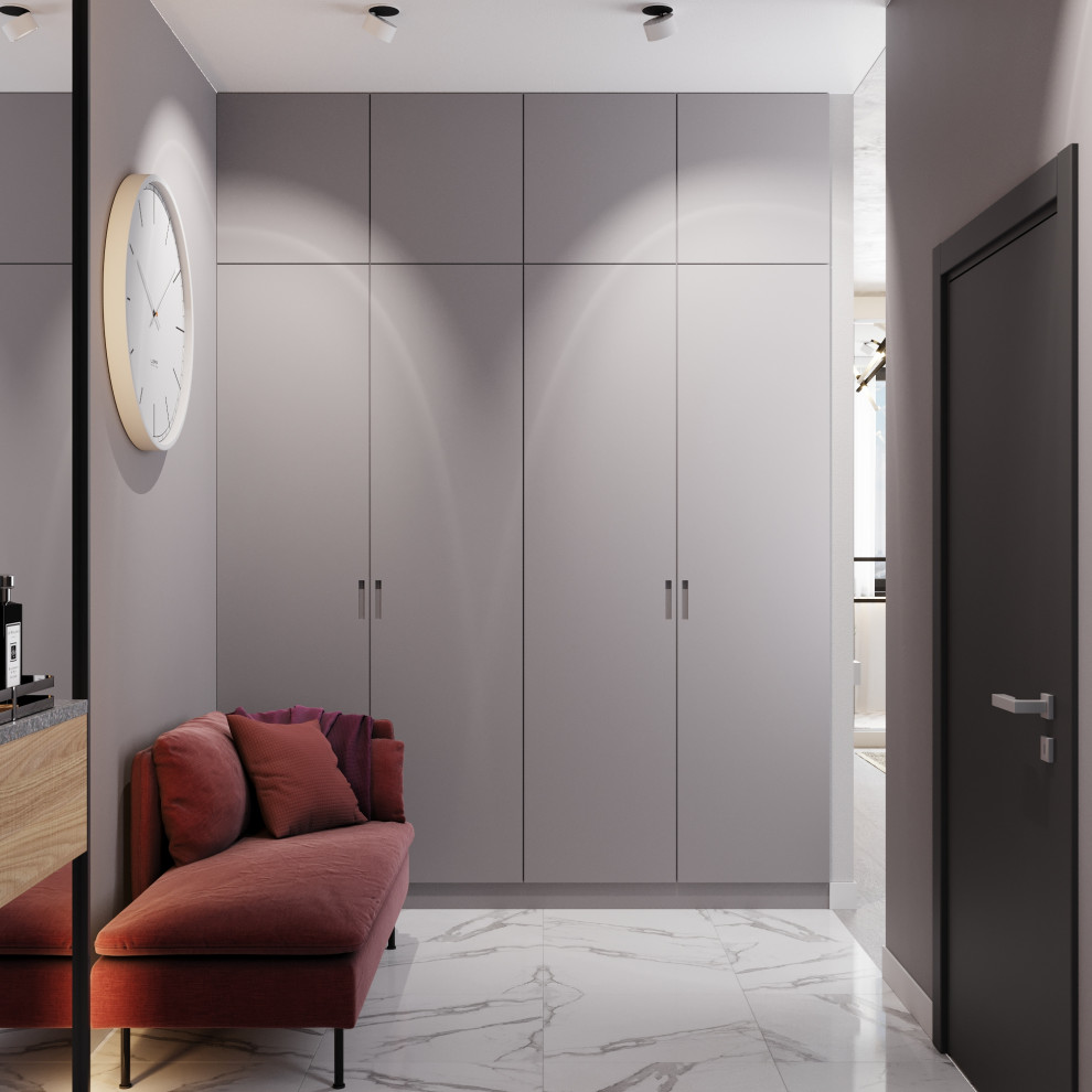 Квартира для холостяка с одной спальней и кухней-гостиной