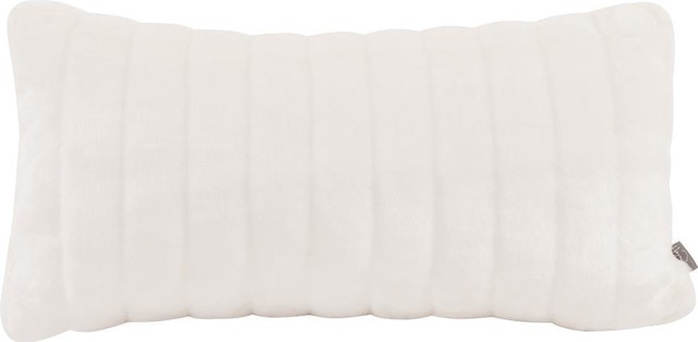 HOWARD ELLIOTT Kidney Pillow Throw 11x22 22x11 Mink Polyester Down