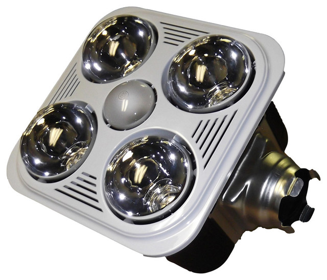 Aero Pure Fan A716rw 4 Bulb Quiet Bathroom Heater With Light Aero Pure Fan A716rw 4 Bulb Quiet Bathroom Heater With Light