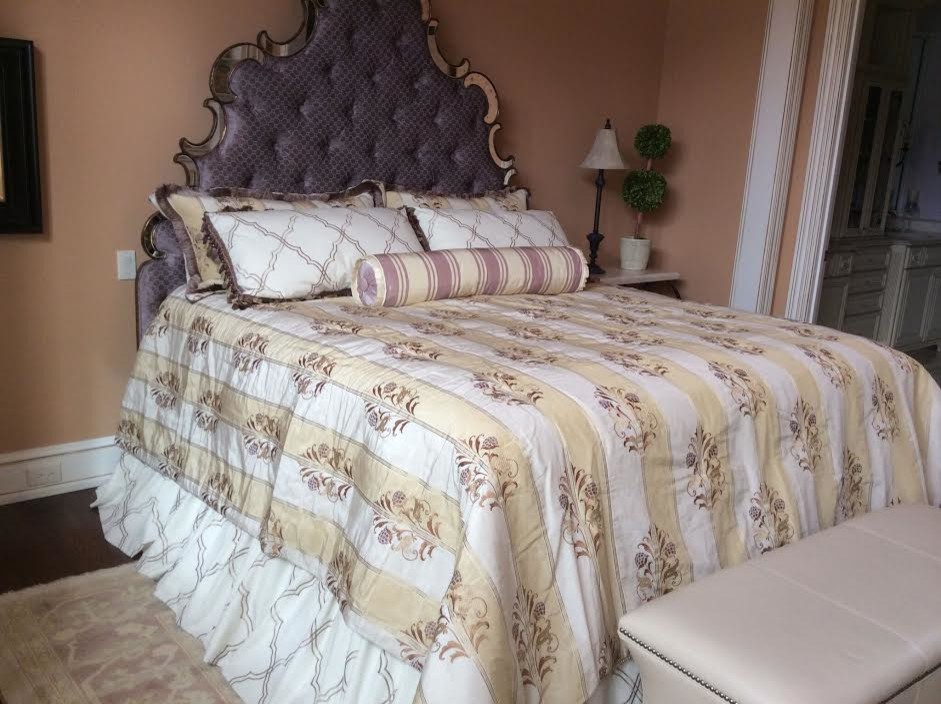 Custom Bedding and Bedroom Curtains