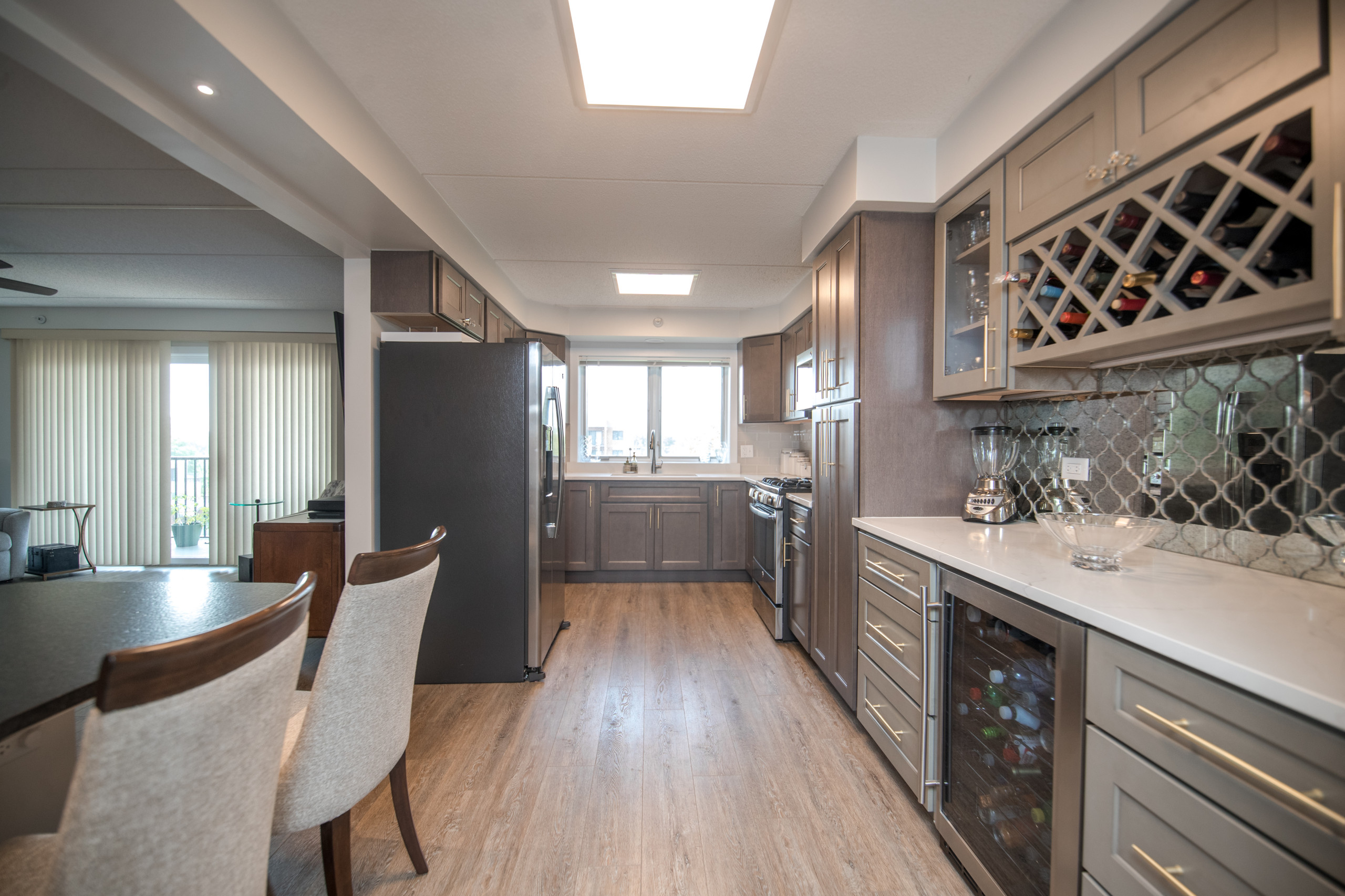 The penthouse renovation