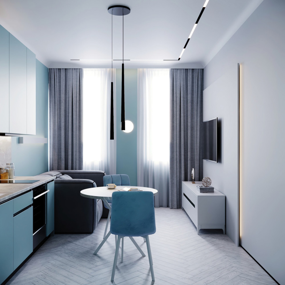 Интерьер квартиры в ЖК «Байерс»