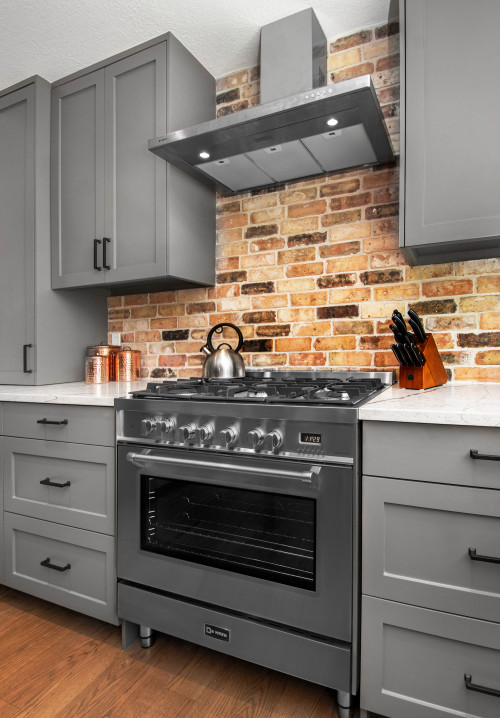 Red Brick Kitchen Backsplash Things In The Kitchen   Kitchen 