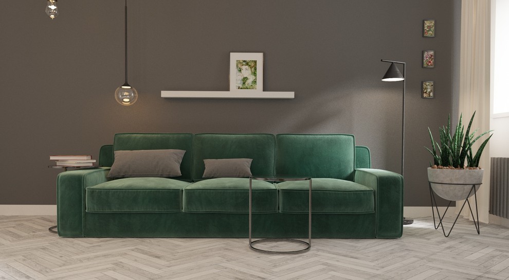 Цветовое оформление гостиной в минималистичном стиле