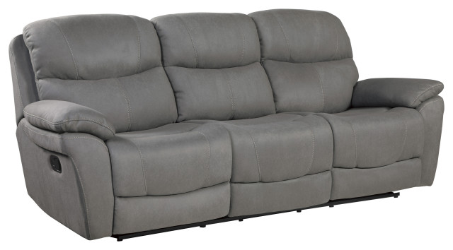 Dimitri Manual Recling Sofa Collection - Transitional - Sofas - by Lexicon  Home | Houzz