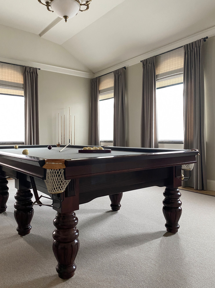 Бильярдная в загородном доме