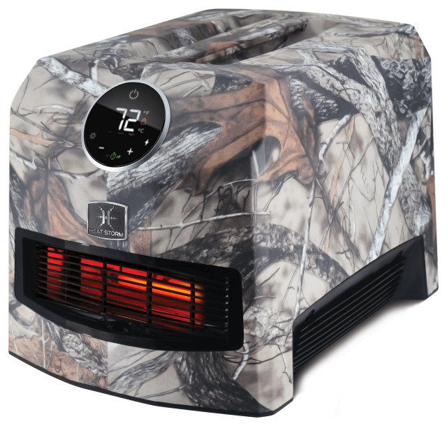 Heat Storm Mojave 1500 Watt Infrared Space Heater, Camouflage Modern
