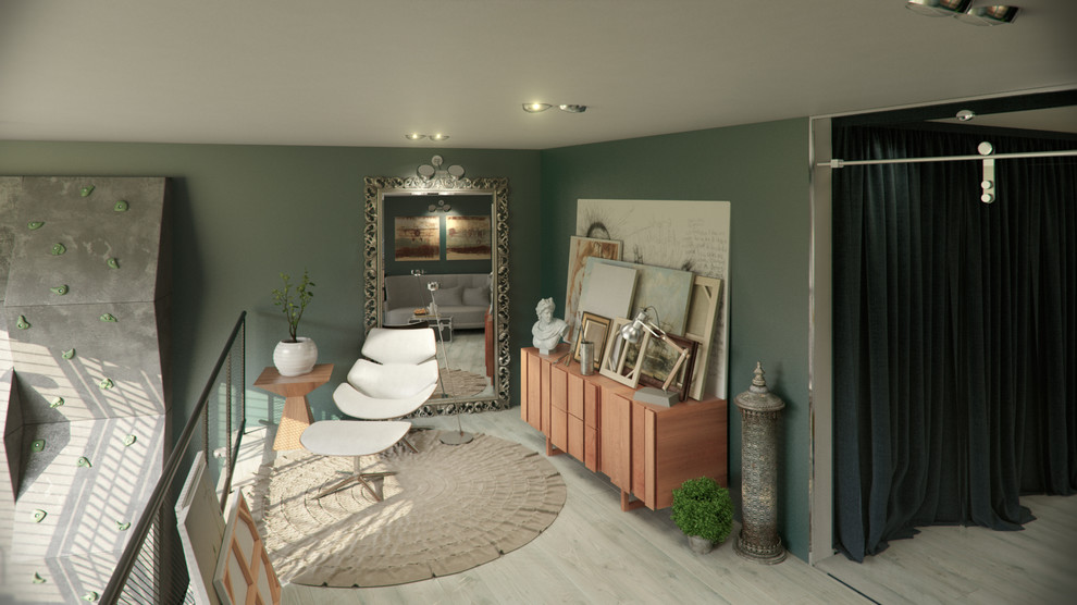 Комплекс «Квартал JAZZ». Квартира 6, 13. стр.2 с антресольной частью