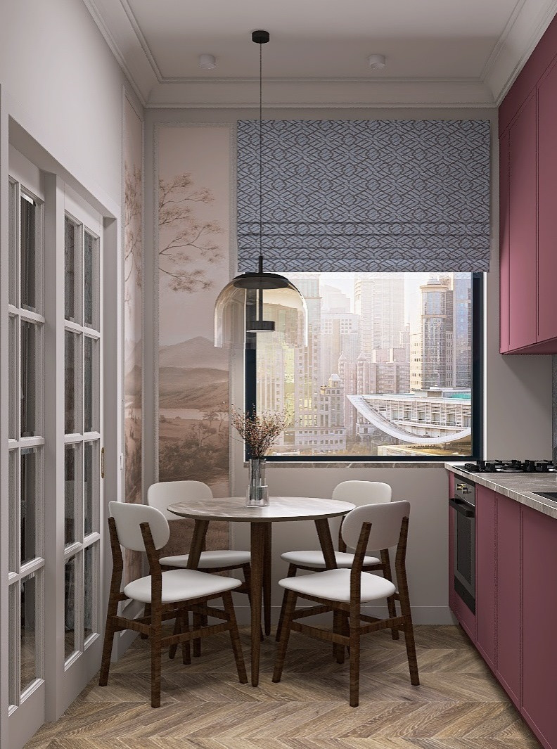 3-х комнатная квартира в неоклассическом стиле