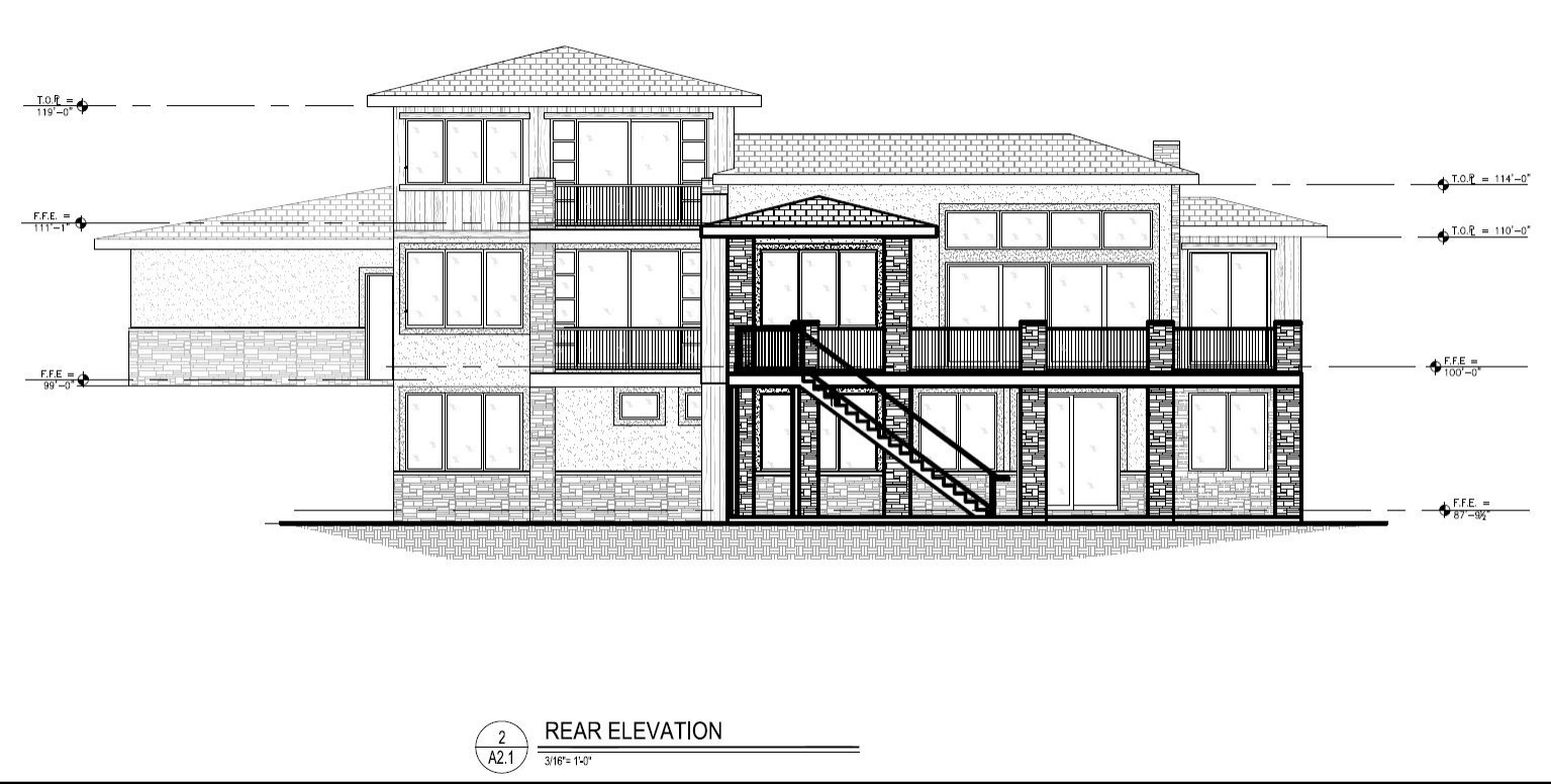 Rear Elevation