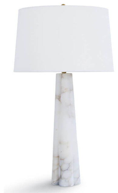 Regina Andrew Design Small Alabaster Quatrefoil Lamp Contemporary Table Lamps By Trovati Studio Houzz Regina Andrew Design Small Alabaster, Regina Andrew Mercury Glass Gourd Lamp