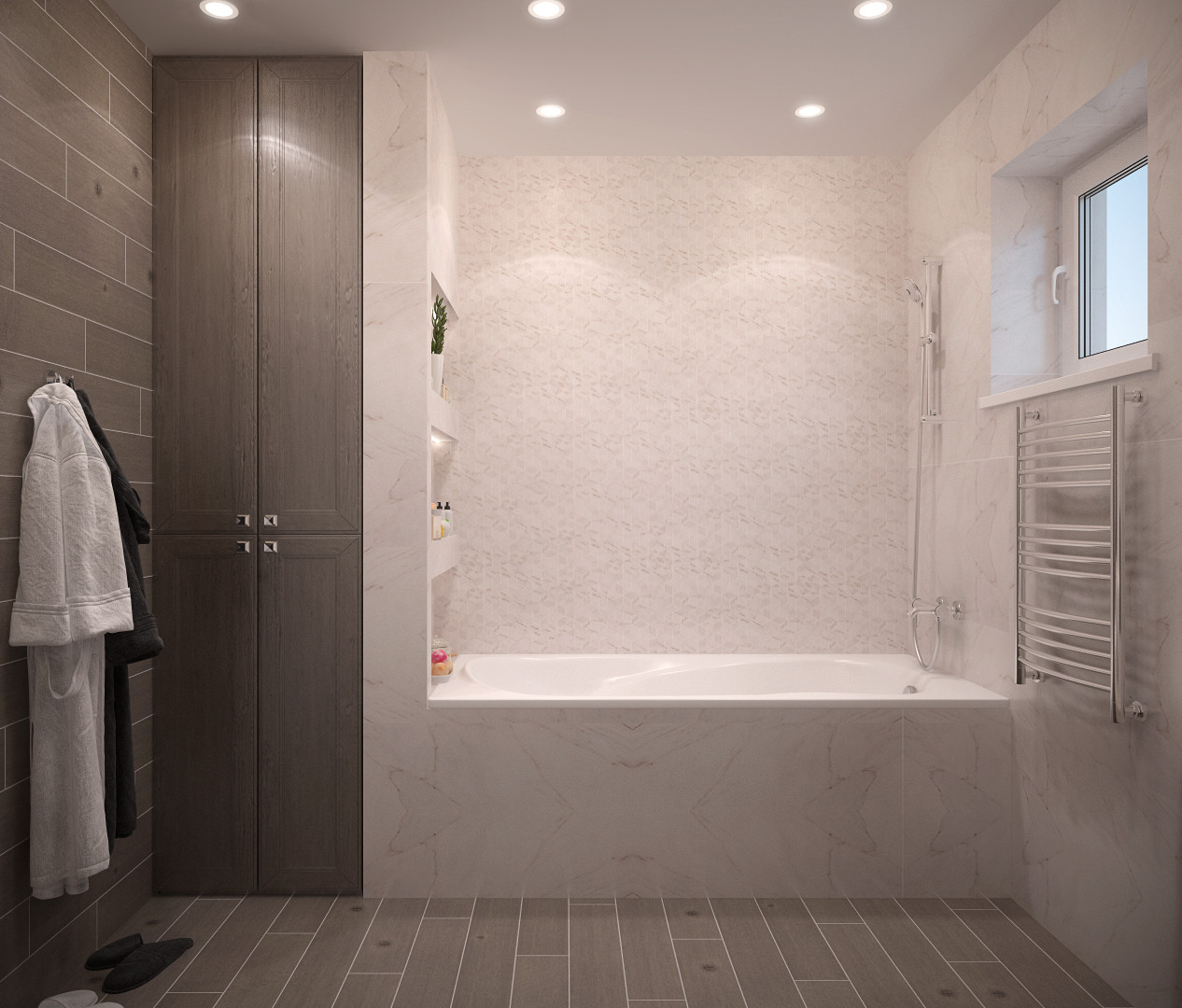 Дизайн ванной комнаты, ст.Динская