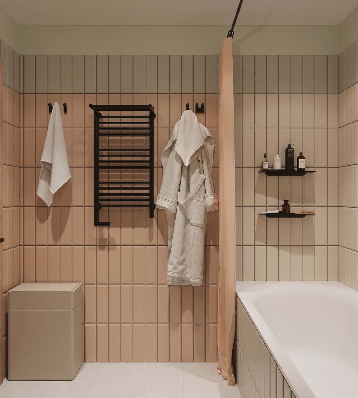 Мидсенчури по-московски. 3-х комнатная квартира 75 кв.м. на Юго-Западе