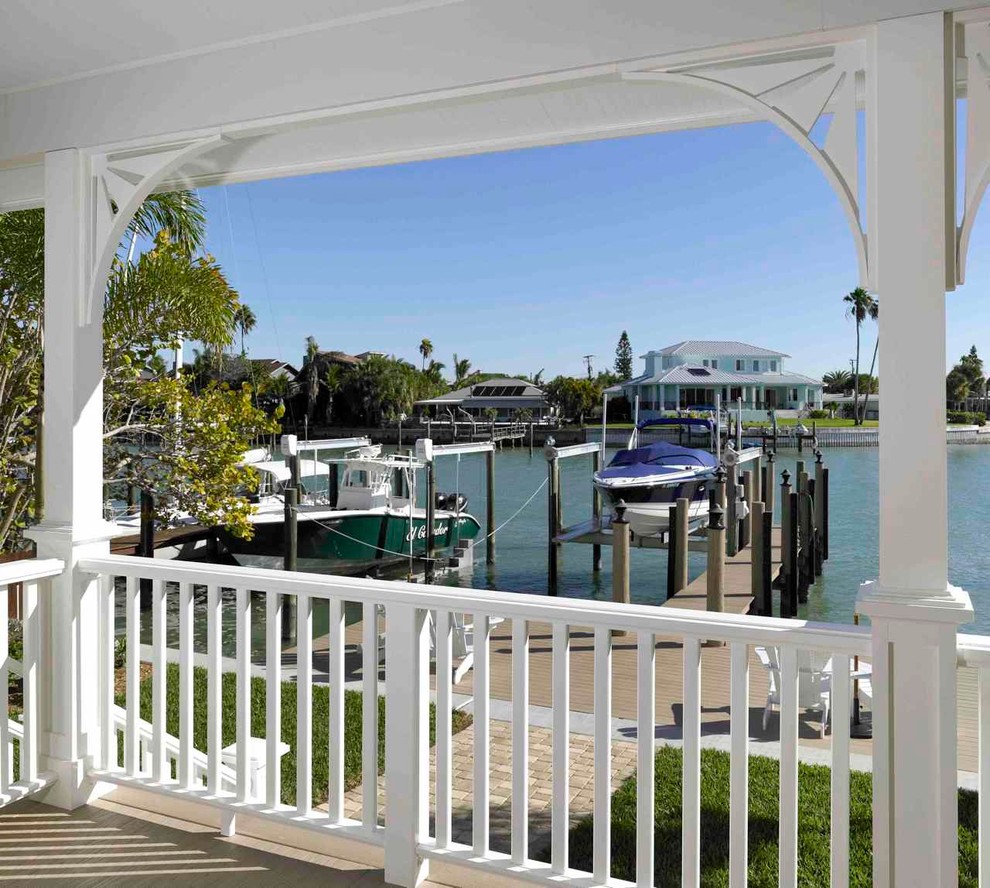 This is an example of a traditional verandah in Tampa.