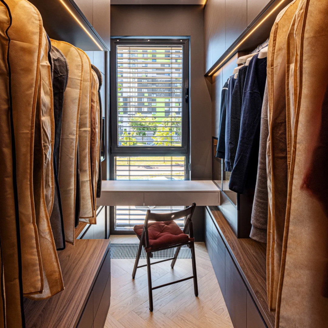 Гардеробная комната в квартире