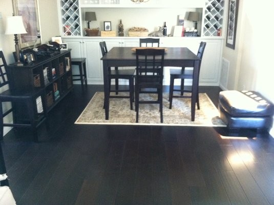 Inspiration for a transitional kitchen remodel in Orange County