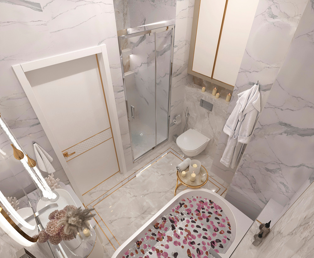 ДИЗАЙН ИНТЕРЬЕРА КВАРТИРЫ В ЖК ФИЛИ СИТИ, 68 КВ.М