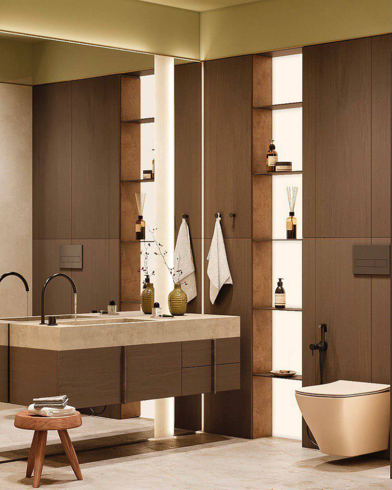 Современный интерьер для молодой семьи, 100 м2