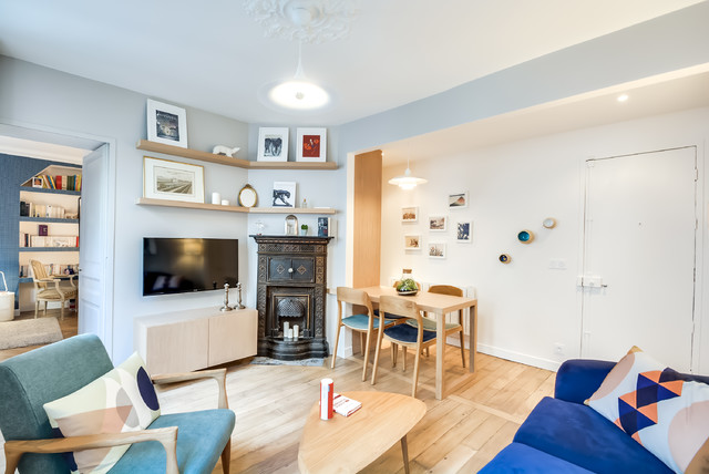 PARIS 9 Dunkerque scandinavian-living-room