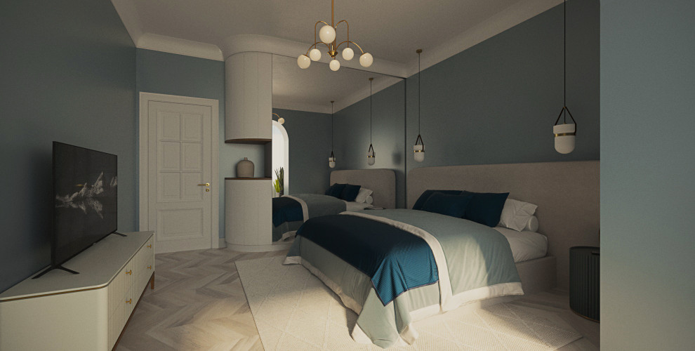 Квартира mid-century modern