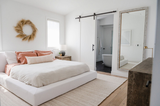 Willow Glen Modern Home minimalistisch-schlafzimmer