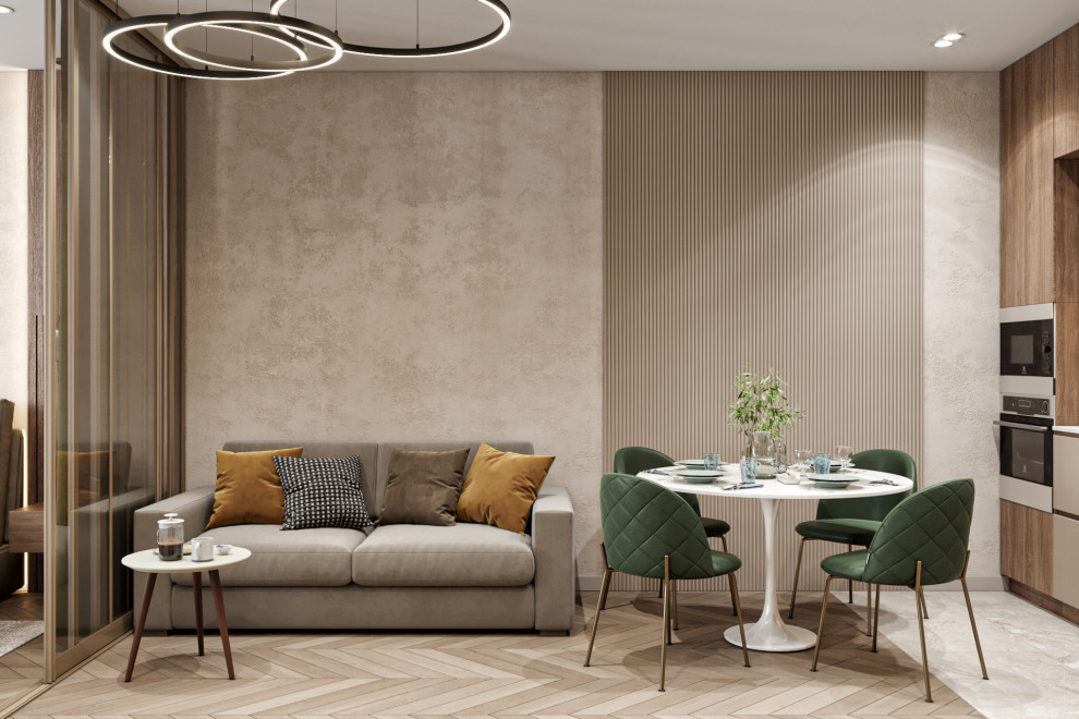 Квартира 72 кв.м. в современном стиле в Квартал 38А.